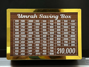 UMRAH NIYAT SAVING BOX